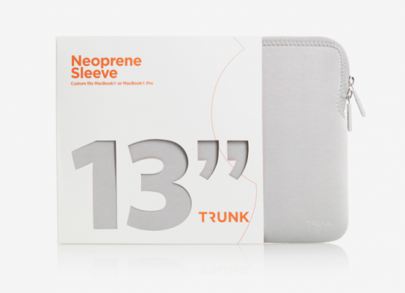 13" Macbook Sleeve - Silver